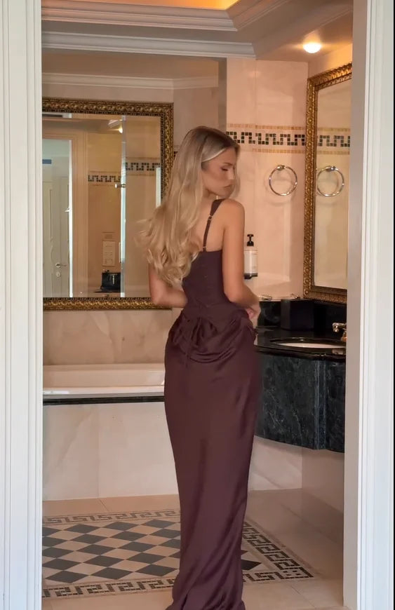 שמלה מקסי דגם לילי
