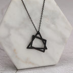 שרשרת ריבוע משלוש גיאומטרי